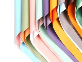 Papel coreano bicolor x 20 unidades